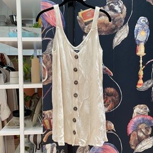 REFORMATION Linen Tank Mini Dress